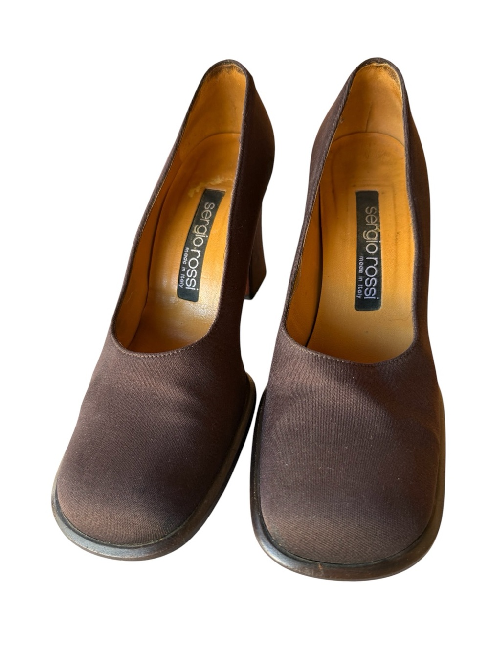 Vintage 90’s Sergio Rossi Brown Pumps 37.5